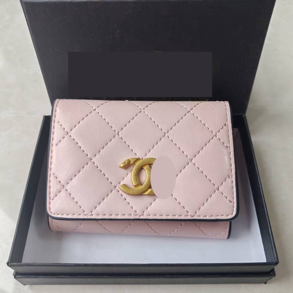 New women’s light pink fashion wallet